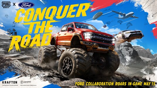 『PUBG MOBILE』× 「Ford」コラボ開催！伝説のアメリカンカーで戦場を駆け抜けろ！
