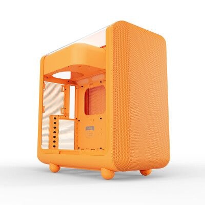 HYTE、ラウンドデザインが特徴的なE-ATX対応PCケースX50に新色追加「X50 Astral Orange」発売