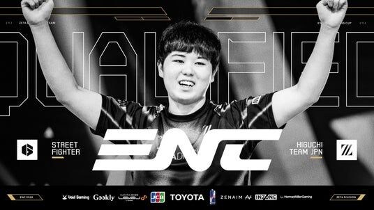 「ZETA DIVISION」STREET FIGHTER部門のひぐち、日本代表として『Esports Nations Cup 2026』へ進出。