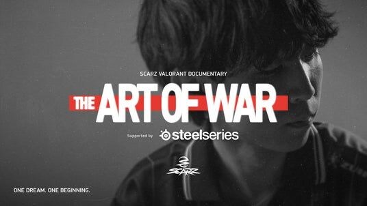 プロeスポーツチーム「SCARZ」、VALORANT部門の再建ドキュメンタリー『THE ART OF WAR』に「SteelSeries」のメイン協賛が決定!