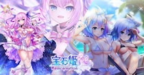 DMM GAMESによる3D放置RPG『宝石姫Reincarnation』新宝石姫アイアゲート(明星)＆蒼斧ホリデー・サファイア＆蒼斧バカンス・サファイア登場！