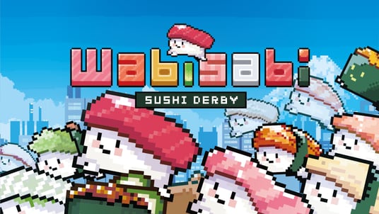 かわいいお寿司たちが育成×レースで大疾走！『わびさび寿司ダービー』本日よりSteam ／ Nintendo Switch(TM)にて配信開始！発売記念10%OFFローンチセール中！