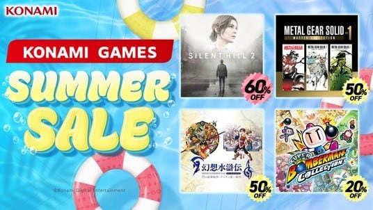 最大80%オフのKONAMI「Summer SALE Part 2」を開催中!