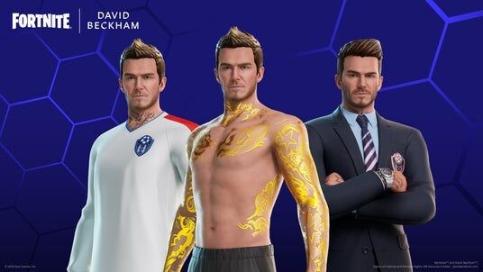 デビッド・ベッカムが、フォートナイト アイコンシリーズに登場！