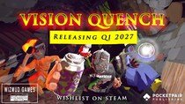ポケットペアパブリッシングの新作『ビジョンクエンチ』、発売時期を2027年春に決定！最新デモ＆トレーラーもインディーゲームイベント「Secret Sauce」にて世界初公開！