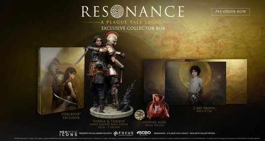 インフォレンズ限定！プレイグテイル最新作「Resonance： A Plague Tale Legacy（レゾナンス：プレイグ テイルレガシー）」コレクターズBOX 7月17日予約受付開始