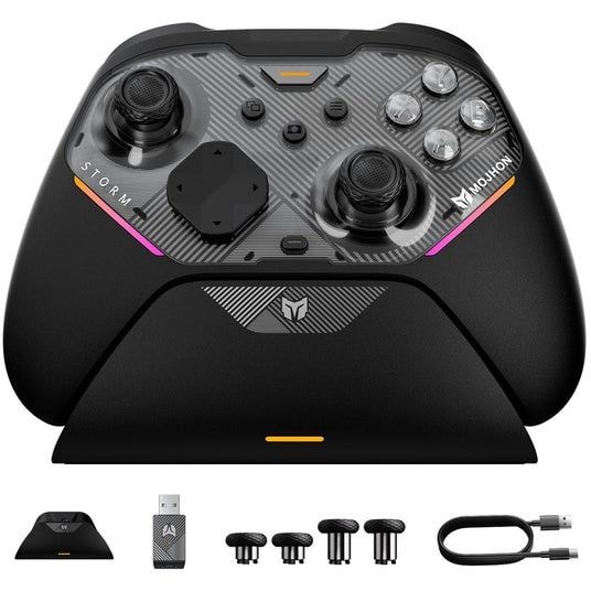 【楽天お買い物マラソン開催中】2000Hz×JS13 Pro+ TMRセンサー搭載の次世代プロコン「BIGBIG WON Storm」期間限定特別価格。ドリフト・遅延・操作感の3大ストレスを一台で解消