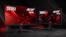 Acer、最大260Hz／180Hz対応のフルHDゲーミングモニター4機種を発売