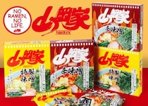 あの「ラーメン山岡家」の袋麺がクレーンゲームに！ アミューズメント専用景品としてアソートBOXが新登場