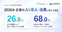 【2026年企業のAI導入・活用に関する調査】AIを組織として導入できている企業は26.8％。AI導入企業の68.0％が、自社でのAI導入・活用は「上手くいっている」と回答