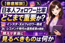 【徹底解説】日本人フォロワー比率はどこまで重要か？インスタ・Xのフォロワー構成とレコメンド時代の運用成果の関係、アカウント購入で本当に見るべきものは何か2026【アカバイ】