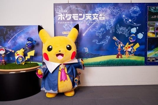 【楽天イーグルス】8/11(火・祝)ポケモン天文台より『ほしぞらピカチュウ』が来場!