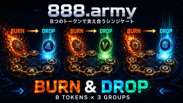 令和8年8月8日、DIFINESが「888 army」構想を発表。