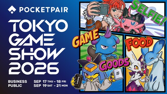 ポケットペア、東京ゲームショウ2026に出展決定！ポケットペア史上最大規模のブースで『パルワールド』の世界観を体感しよう！