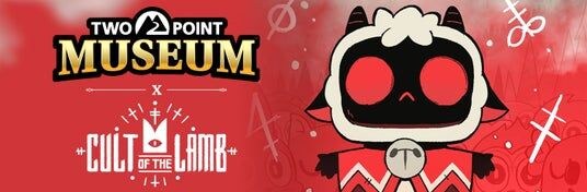 ヘンテコ博物館経営シミュレーション『ツーポイントミュージアム』「Cult of the Lamb」とのコラボコンテンツを配信開始！