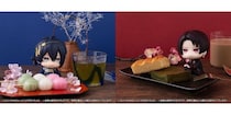 『刀剣乱舞ONLINE』より、「三日月宗近」「加州清光」が人気フィギュアシリーズ「るかっぷ」に登場。あみあみにて、それぞれ予約受付中。