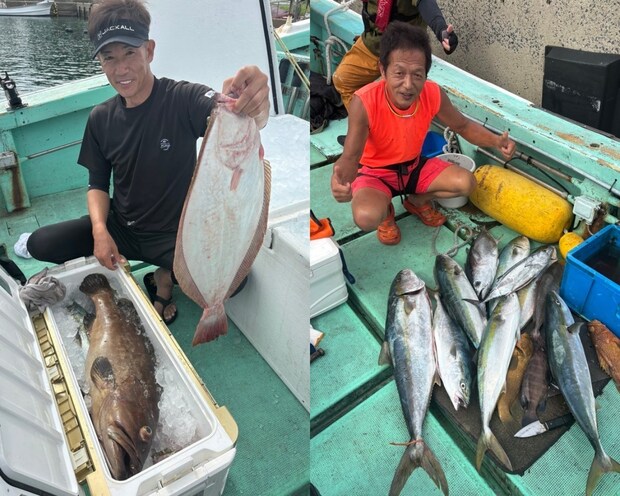 【釣果速報】福岡県成幸丸の釣行は青物&根魚のオンパレード!ヒラマサやヒラメなど超人気魚種を狙いたいなら今すぐ予約を!