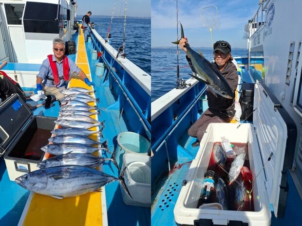 【釣果速報】神奈川県成銀丸の釣果が超壮観!カツオ入れ食いで皆様お土産確保!充実の釣行をお約束します!