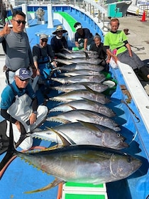 【釣果速報】神奈川県大松丸で50kgのキハダ上がる！カツオもアタリ祭り！ノッてる今、大物ゲットの夢を掴め！