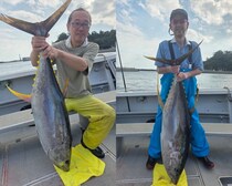 【釣果速報】神奈川県一郎丸でキハダマグロとの熱い戦いが何度も繰り広げられる！47kgサイズをゲット！
