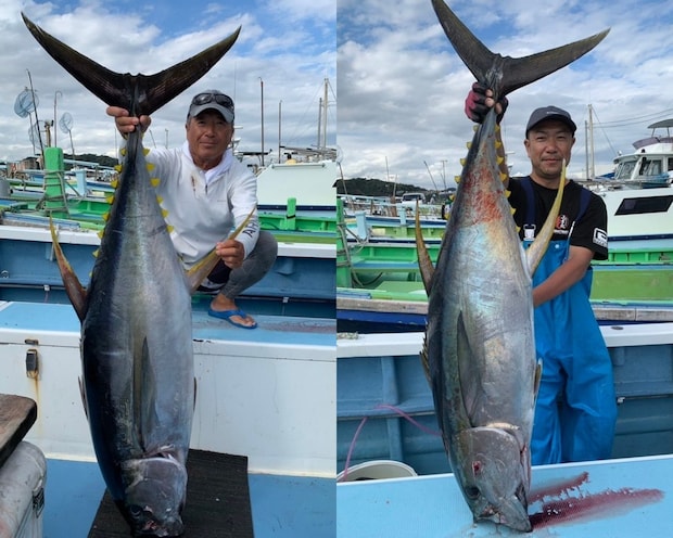 【釣果速報】45kg!神奈川県愛正丸でモンスターマグロ確保!今激アツの相模湾、乗船を急げ!