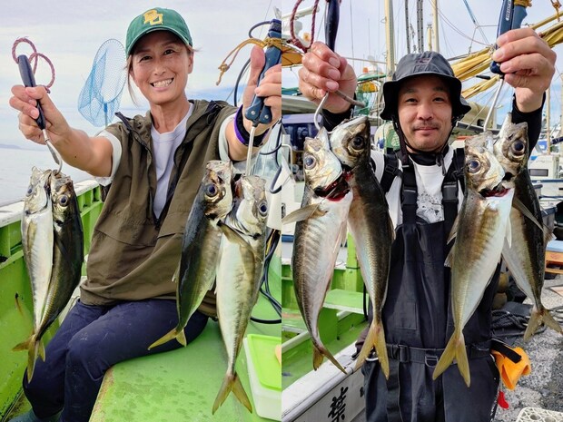 【釣果速報】神奈川県愛正丸でジャンボアジが好調!ビッグサイズを狙うなら今すぐの乗船がおすすめ!