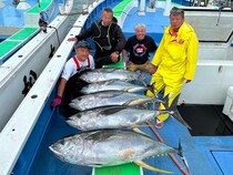 【釣果速報】キハダにカツオ！MAX30kgの大物尽くしで船内大渋滞！？神奈川県大松丸で最高記録を更新しよう！
