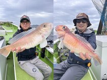 【釣果速報】神奈川県長三朗丸で48cm巨大アマダイ＆幻のシロアマダイ確保！高級感溢れる釣行に今こそ挑戦しよう！