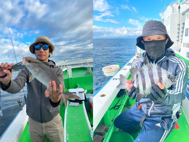 【釣果速報】イシダイ・ハナダイ・キチヌと多彩な魚種で船内が豪華に！あなたも神奈川県第三かりゆし丸で大興奮の釣行を味わおう！