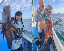 【釣果速報茨城県日立丸でマダコ順調に上がる！29匹以上ゲット！キロオーバーの良型も交じり好調！