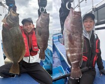 【釣果速報】海況悪い中、千葉県第三松栄丸で獲れるヒラメがデカい！さあ、ビッグドリームを掴みに行こう！