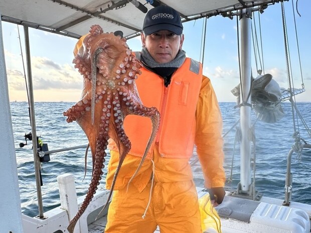 【釣果速報】茨城県BLUE DRAGONでマダコキャッチ！2.30kgの大物も！一度釣るとクセになるタコ釣りは絶対挑戦して！