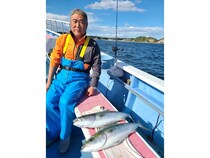 【釣果速報】チャンスタイム頻発！ワラサやヒラソーダなど続々当たり大興奮！神奈川県成銀丸で青物の引きを堪能しよう！