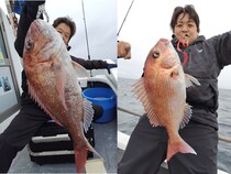【釣果速報】福島県ジガーズでロクマルオーバーのマダイゲット！活性上々で豪華なゲストが釣れる最高のシーズンに突入！