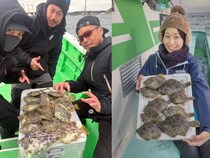 【釣果速報】船上にカイワリ・ウマヅラハギなどオールスター大集結！33cmの巨大カワハギも！神奈川県あまさけや丸なら色んな釣りが一度に楽しめます！