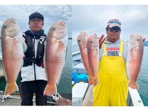 【釣果速報】静岡県山大丸で幻の超高級魚シロアマダイをキャッチ！イトヨリとマアジも上がり皆さんお土産ゲットの快挙！