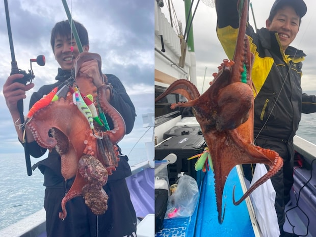 【釣果速報】茨城県日立丸でマダコが超快釣!サイズも最大3.5kgと釣りごたえバッチリ!週末はモンスタータコを狙いに行きませんか?