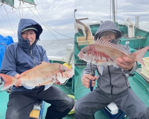 【釣果速報】51cmの巨大マダイGET!!レンコにイサギもお目見え!あなたも和歌山県いなみ丸で大鯛をゲットしよう!