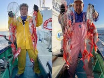 【釣果速報】静岡県南伊豆忠兵衛丸で良型キンメを次々と捕獲！深海に潜む真っ赤な高級魚を探しに行こう！