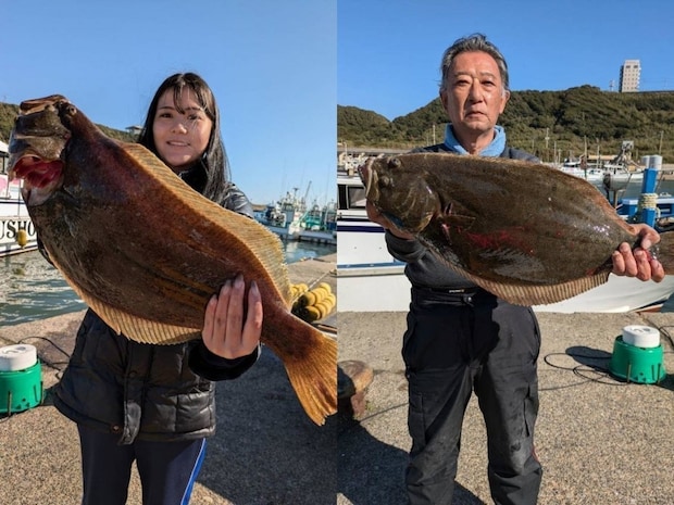 【釣果速報】千葉県隆正丸で最大3.20kgの大迫力ヒラメ獲れる!憧れの巨大根魚に出会う船の旅に出ませんか?