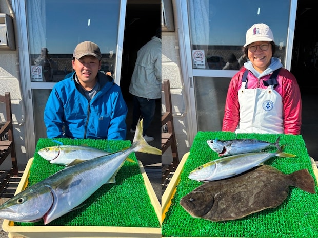 【釣果速報】52cmイナダGET!神奈川県庄治郎丸は晩秋も船長厳選のポイントで大満足の釣果が手に入る!