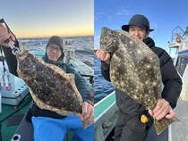 【釣果速報】千葉県長福丸でヒラメGET！最大2.80kg！好調なうちに海に繰り出そう！