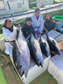 【釣果速報】神奈川県たいぞう丸で63.2kgのキハダ上がる！マグロもアタリ祭り！ノッてる今、大物ゲットの夢を掴め！