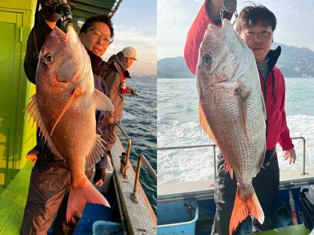 【釣果速報】兵庫県海蓮丸で75cmのマダイをキャッチ！自己最高記録の大鯛を狙うなら兵庫県海蓮丸に乗船しよう！