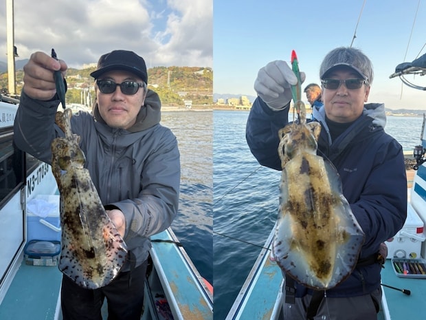 【釣果速報】風にも負けず、神奈川県藤八丸でアオリイカをキャッチ!あなたもアオリイカを狙ってみよう!