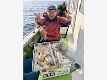 【釣果速報】神奈川県たいぞう丸でマルイカMAX50匹ゲット！！次に記録を更新するのはあなただ！