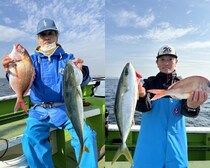 【釣果速報】神奈川県福栄丸で食べごろマダイやイナダが出た！次にビッグワンを手にするのはあなたかも？！
