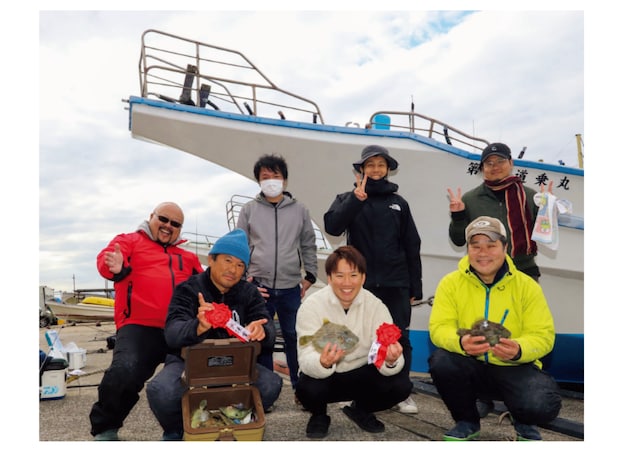 三浦半島長井荒崎港カワハギ