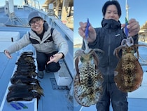 【釣果速報】神奈川県金重丸でアオリイカGET！竿頭9匹！絶品アオリイカを自分の手で釣り上げてみませんか？