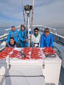 【釣果速報】神奈川県太郎丸でキンメダイ絶好調！トップ13匹！今後はますますキンメダイやクロムツの数釣りが楽しめるそうですよ！